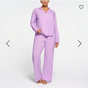 SKIMS Soft Lounge Sleep Set - Color Sugar Plum -NEW